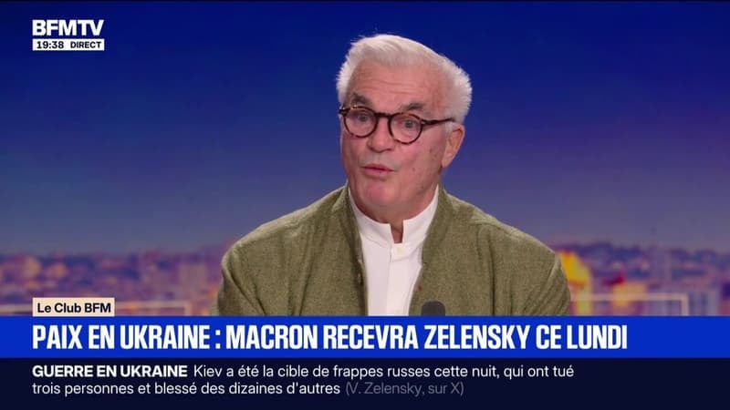 Rencontre Zelensky/Macron: "C'est un geste de solidarité absolument capital", explique Hugues Pernet, premier ambassadeur de France en Ukraine