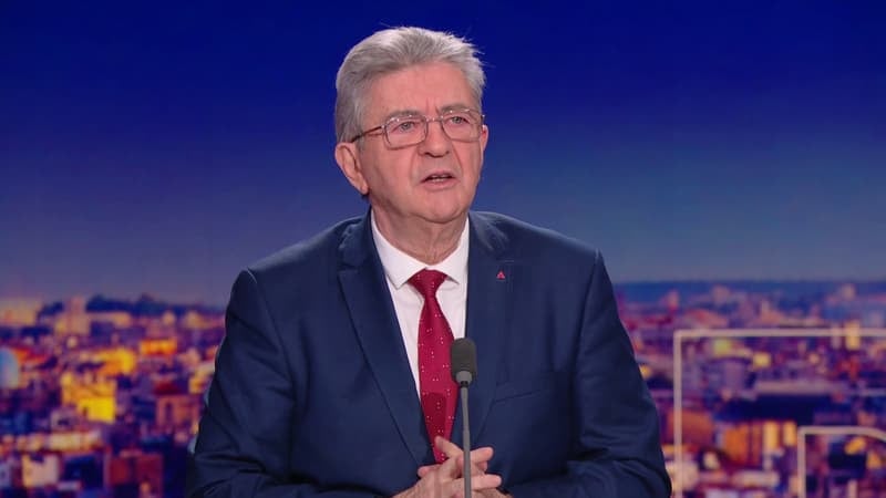 "Une retraite à 60 ans avec 40 annuités": Jean-Luc Mélenchon maintient qu'il veut avancer l'âge de départ