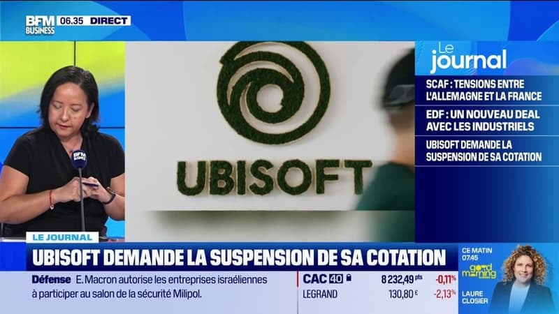 Ubisoft demande la suspension de sa cotation