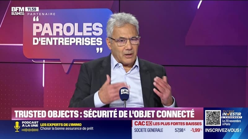 Sami Anbouba (Trusted Objects) : Trusted Objects, sécurité de l'object connecté - 15/11