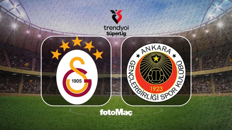 Galatasaray - Gençlerbirliği maçı saat kaçta, hangi kanalda? (Muhtemel 11'ler)