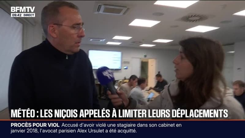 Pluie-inondation: les Niçois appelés à limiter leurs déplacements