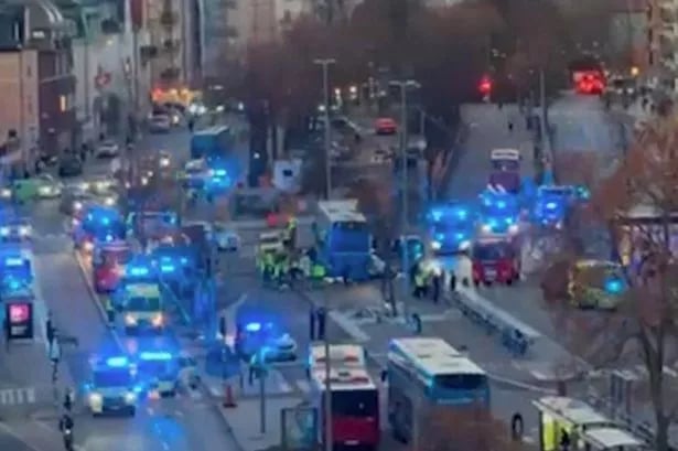 Stockholm crash LIVE: Several killed and many injured as bus crashes into busy shelter