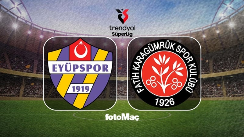 Eyüpspor - Fatih Karagümrük maçı | Hangi kanalda, saat kaçta?