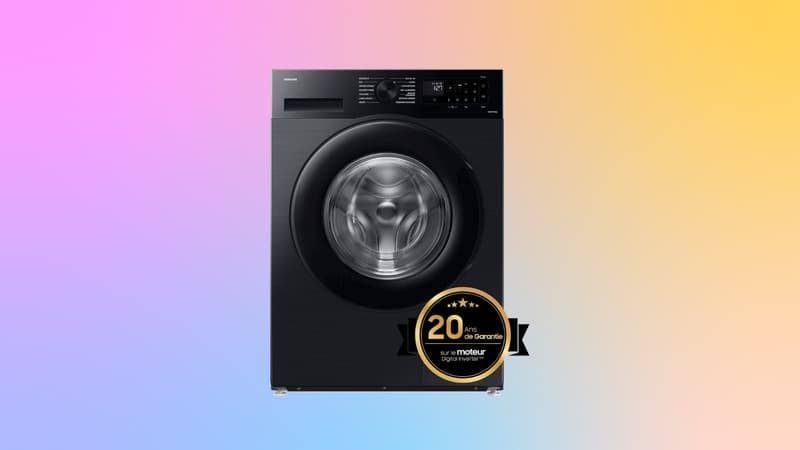 Black Friday Samsung : 200 euros de remise immédiate sur le lave-linge Ecobubble 8 kg