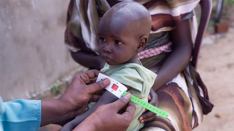 Darfur’un en büyük kampında 1700 çocuk aç