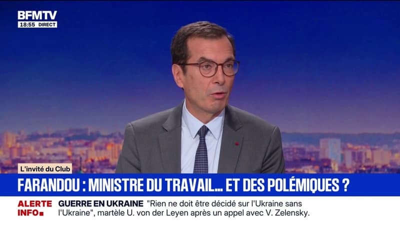 Ruptures conventionnelles: pour Jean-Pierre Farandou, ministre du Travail, "il y a des dérives"