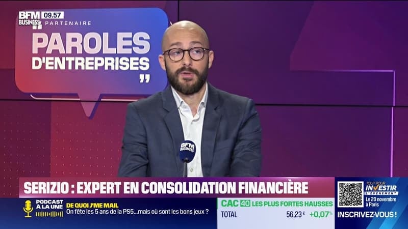 Gérald Quetel (SERIZIO) : SERIZIO, expert en cosolidation financière - 15/11