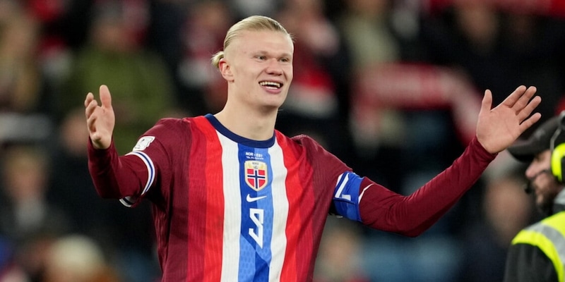 Il marziano Haaland per la prima volta a San Siro&nbsp;