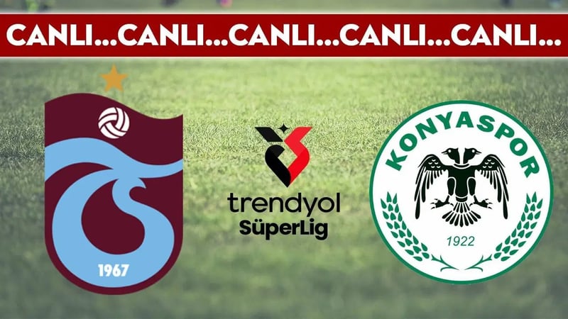 CANLI YAYIN: Trabzonspor - Konyaspor CANLI ANLATIM | Trendyol Süper Lig 14. hafta mücadelesi
