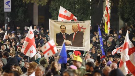 En Géorgie, plusieurs milliers de manifestants pro-européens descendent dans les rues à Tbilissi