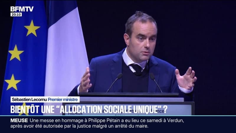 RSA, prime d'activité, APL: le Premier ministre Sébastien Lecornu souhaite une "allocation sociale unique"