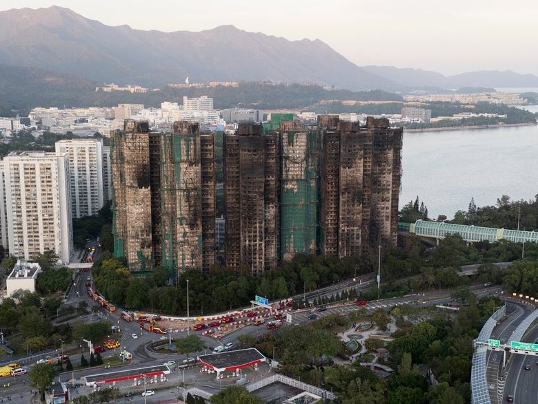 Canadian watched childhood home burn as Hong Kong blaze killed more than 100 people