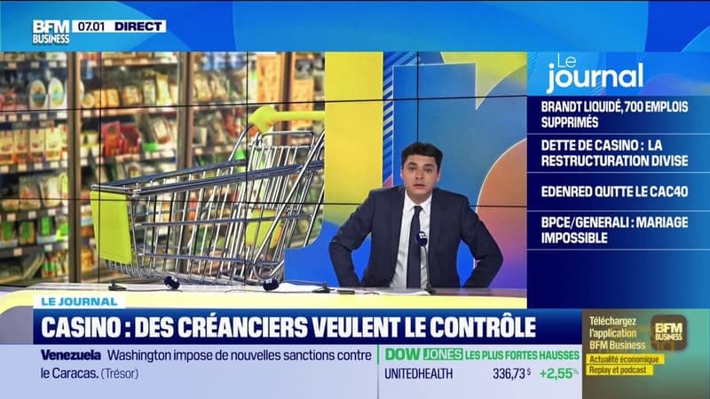 Casino : des créanciers veulent le contrôle