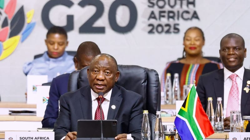Ramaphosa wirbt für gemeinsame Lösung globaler Probleme