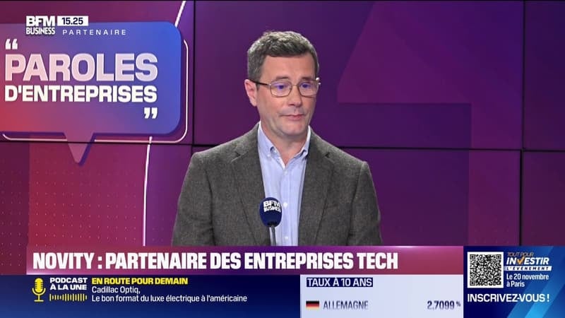 Xavier Lernould (Novity) : Novity, partenaire des entreprises tech - 15/11
