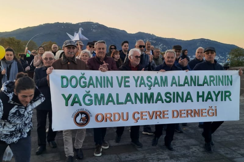 Ordu’da betonlaşmaya karşı eylem şehir içine taşınıyor