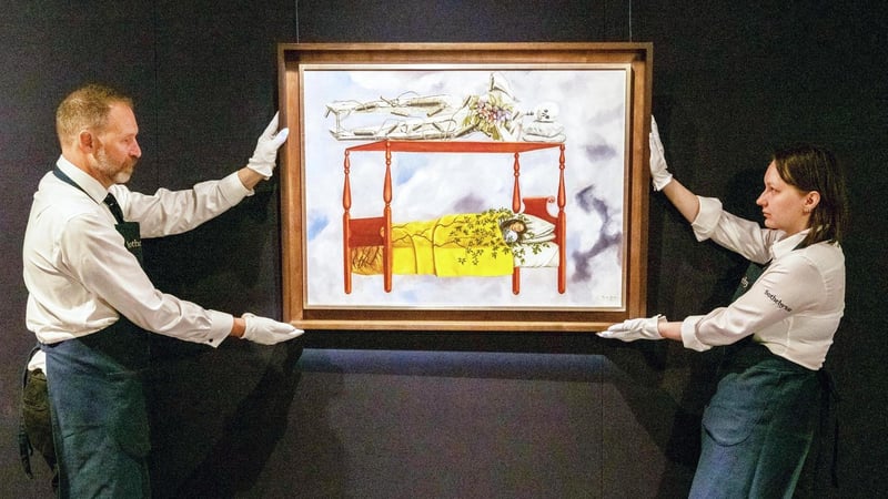 Bei Auktion in New York: Gemälde von Frida Kahlo knackt Preisrekord für Werke von Künstlerinnen