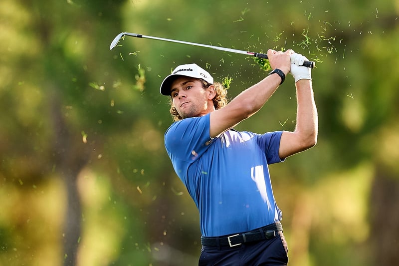 Ángel Ayora persigue el complicado reto de la tarjeta del PGA Tour