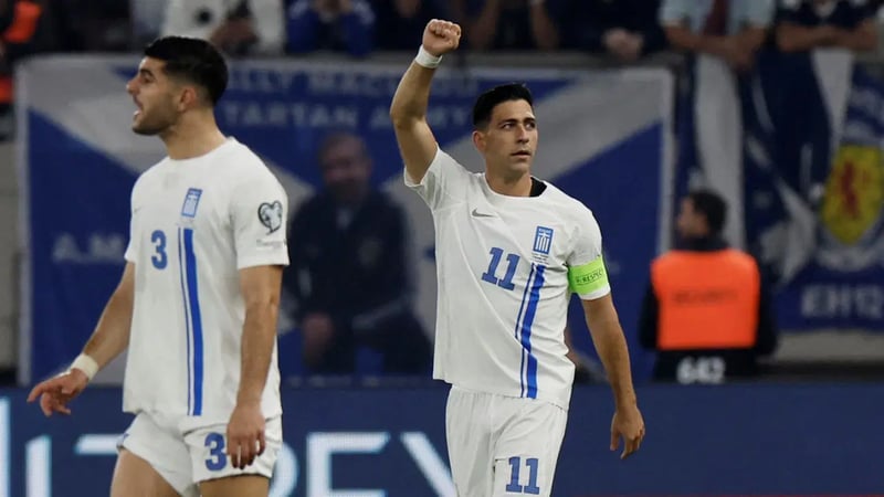 Yunanistan, İskoçya'nın liderlik hayallerini yıktı!