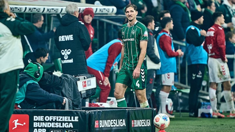 Erst Tor-Frust, dann Ampel-Karte - Stark ist der Werder-Unglücksrabe