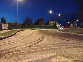 En raison du verglas, les conditions de circulation sont délicates sur certaines routes des Côtes-d’Armor ce matin