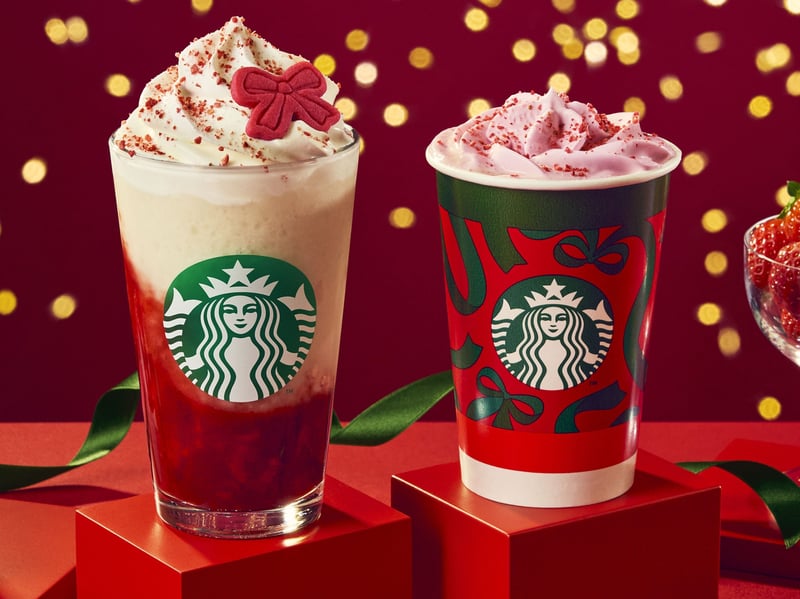 From gingerbread lattes to cranberry white mochas: What Starbucks' global holiday flavor lab says about its turnaround effort