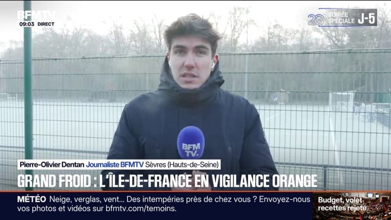 Neige et verglas: l'Île-de-France en vigilance orange à partir de 20h ce samedi
