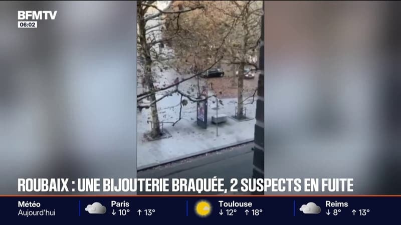 Roubaix: un bijoutier et sa femme séquestrés, les deux suspects sont en fuite