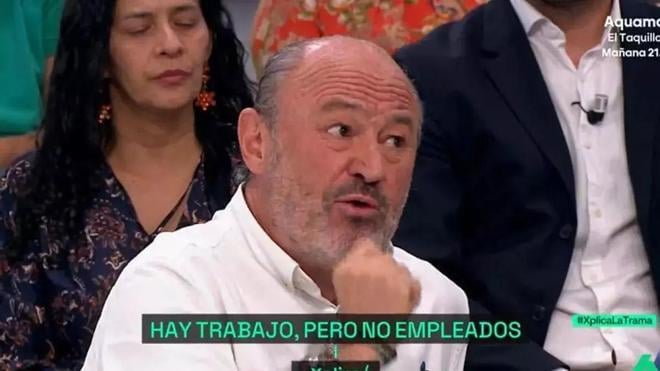 José Luis, hostelero, sobre la falta de camareros en España: "No quieren trabajar porque en el paro cobran casi lo mismo"