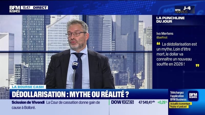 La bourse cash : « La dédollarisation est un mythe, le dollar connaîtra un nouveau souffle en 2026 » - 28/11