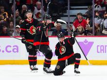 Eishockey: NHL-Star Stützle beendet Siegesserie von Sturm-Team