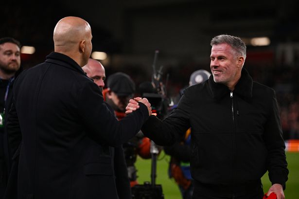 Arne Slot's Jamie Carragher comment to his wife sums up Liverpool Champions League hopes