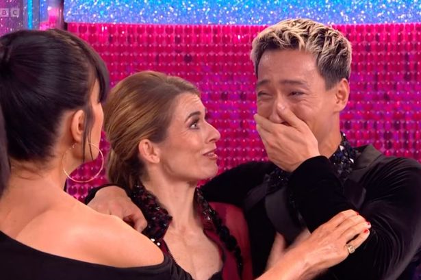 Strictly Come Dancing star breaks down in tears and 'can't stop sobbing' on live TV
