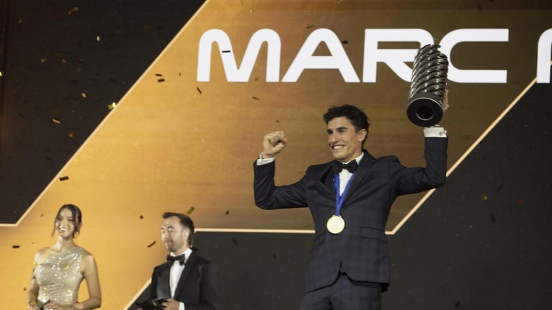 Las mejores imágenes de la Gala MotoGP Awards 2025 en el circuito Ricardo Tormo