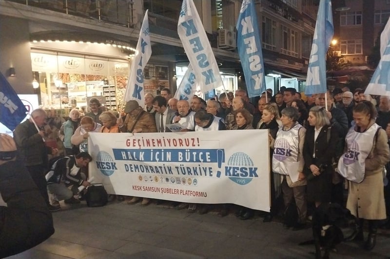 KESK Samsun Şubeler Platformu: Emekten ve halktan yana bütçe için birleşelim