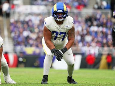 Rams LT Alaric Jackson will play Sunday after being sued over sex video