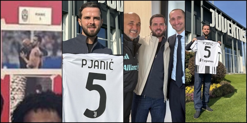 <p>Pjanic ritorna alla Juve e da Spalletti: quella foto sull'armadietto e l'abbraccio con Chiellini</p>