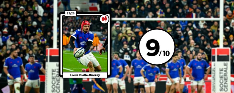 France-Australie : Bielle-Biarrey et Depoortere intenables, Fickou trop discret... Les notes des Bleus