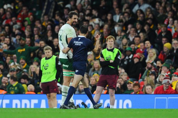 South Africa's Eben Etzebeth facing lengthy ban after horrific eye gouge vs Wales