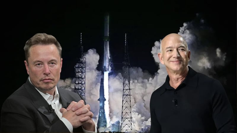 Musk'a rakip: Blue Origin, New Glenn roketini Mars görevi için uzaya fırlattı