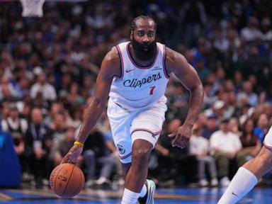 Harden's 82nd career triple-double leads Clippers past Mavericks 133-127 in 2OT in NBA Cup
