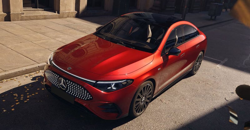 Mercedes-Benz CLA Electric, percorrenza record e piacere di guida