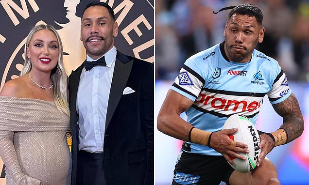 Footy star's incredible tattoos which tell the story of his baby's emergency birth in Bali last year