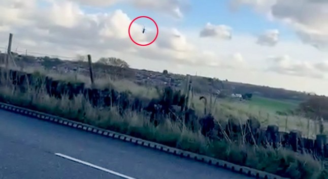 Gyrocopter ‘crash lands’ into a field after ‘propeller struck in mid-air’