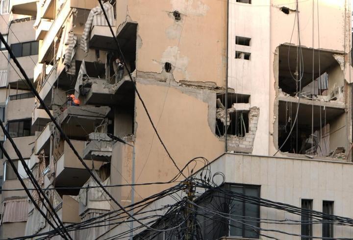 İsrail'den Lübnan'ın başkenti Beyrut'a saldırı: 1 ölü, 21 yaralı