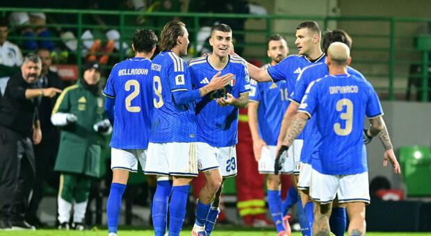 Moldavia-Italia 0-2, le pagelle: Mancini (7) sblocca la gara, Esposito (7) di nuovo in gol. Male Tonali (5) e Scamacca (5)