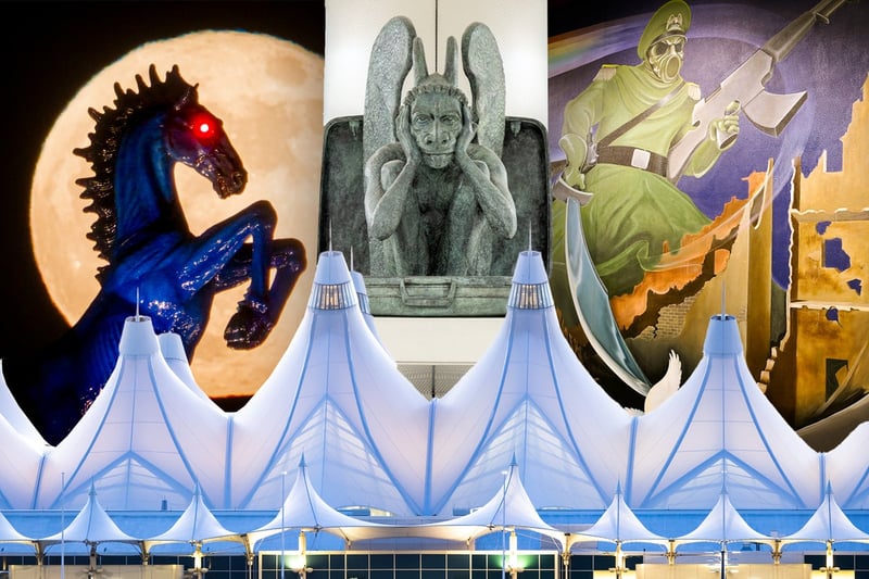 Nazi runways, a killer horse and secret bunkers for the Illuminati: How a US airport became a hotbed of conspiracy theories