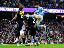 Premier League: Nach Leverkusen-Patzer: Man City zittert sich zum 3:2-Sieg