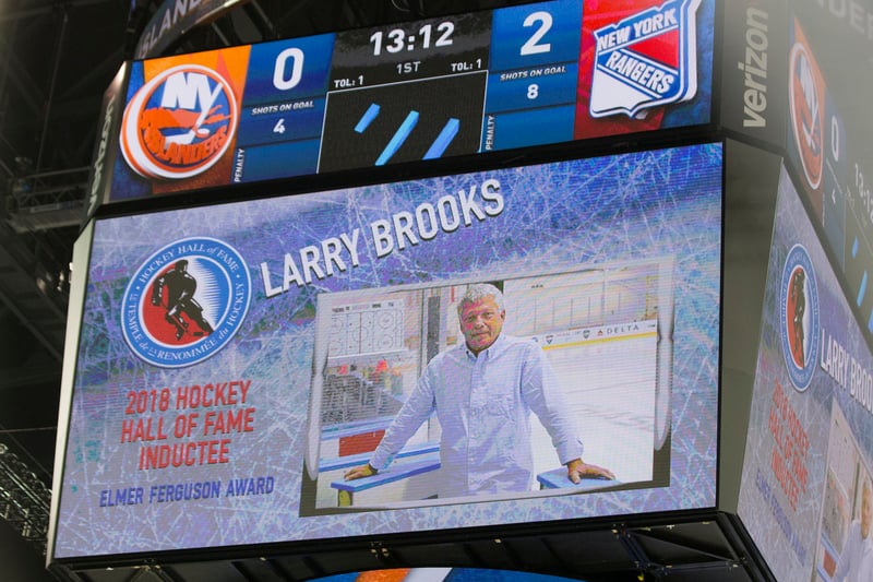 Hockey world honors The Post’s Hall of Famer Larry Brooks